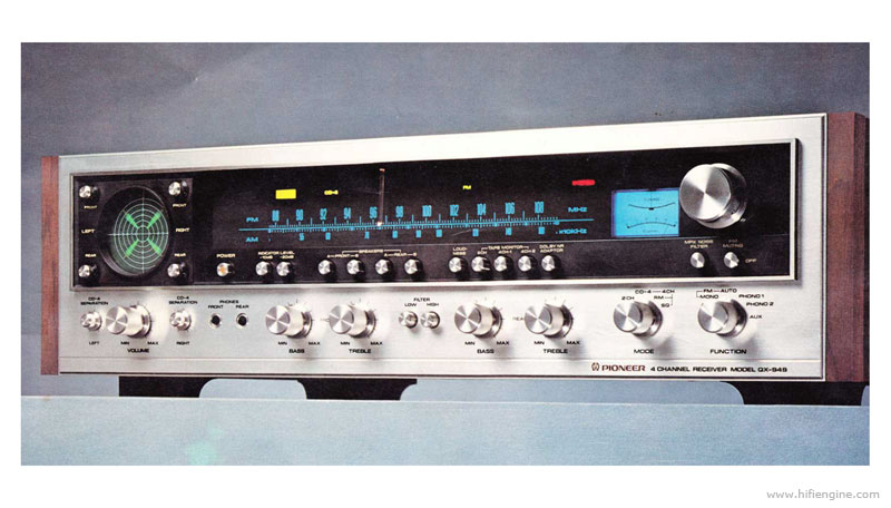 Pioneer QX-949 Front Panel